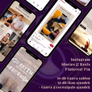 9:16 wellness beige instagram canva sablon pinterest sablon