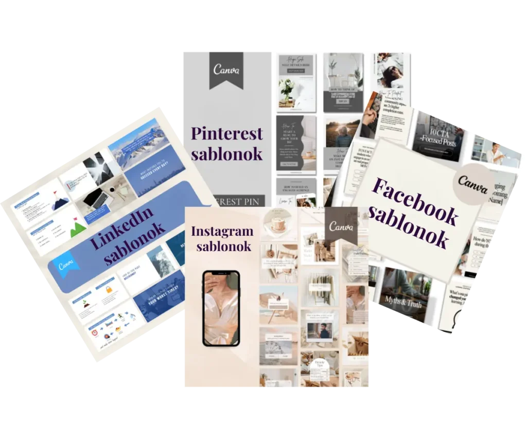 CreaKit Canva sabloncsomagok díszítő elem